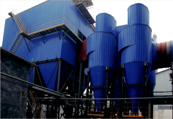 35+Ton+Fluidized+Bed+Coal-fired+Industrial+Boiler+Cloth+Bag+Dust+Collector